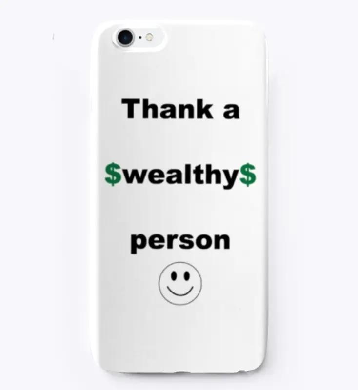 Thank a wealthy person